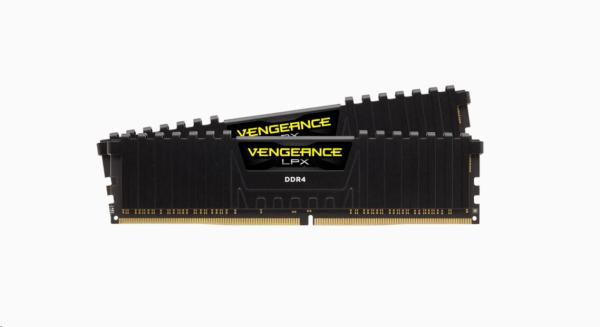 CORSAIR DDR4 8GB (Kit 2x4GB) Vengeance LPX DIMMX 2400MHz CL14 čierna