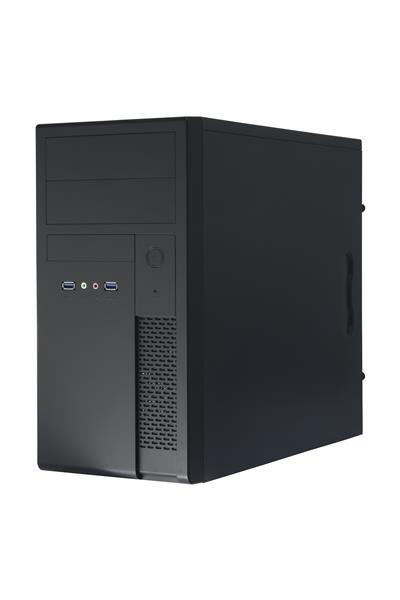 Skriňa CHIEFTEC Mesh Series/ Minitower,  XT-01B-OP,  čierna,  USB 3.0,  žiadny zdroj5