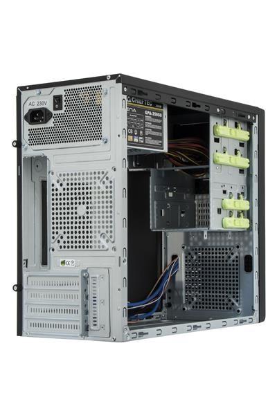 Skriňa CHIEFTEC Mesh Series/ Minitower,  XT-01B-OP,  čierna,  USB 3.0,  žiadny zdroj3