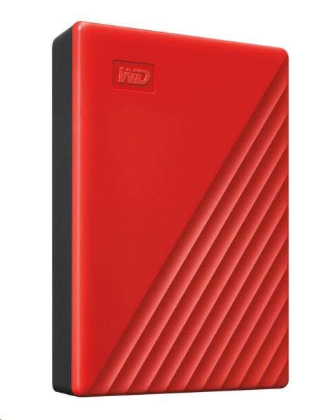 Prenosný disk WD My Passport 4 TB Ext. 2.5" USB3.0 Červená5
