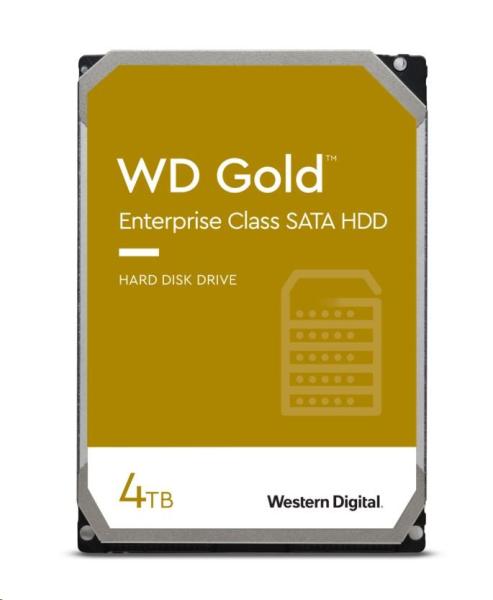 WD GOLD WD4003FRYZ 4TB SATA/  6Gb/ s 256MB cache 7200 otáčok za minútu,  CMR,  Enterprise