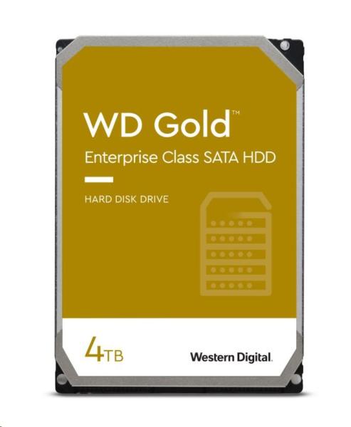 WD GOLD WD4003FRYZ 4TB SATA/ 6Gb/s 256MB cache 7200 otáčok za minútu, CMR, Enterprise