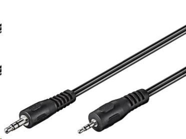 PREMIUMCORD Audio kábel Jack 3.5 mm - Jack 2.5 mm 2 m (M/ M,  stereo)