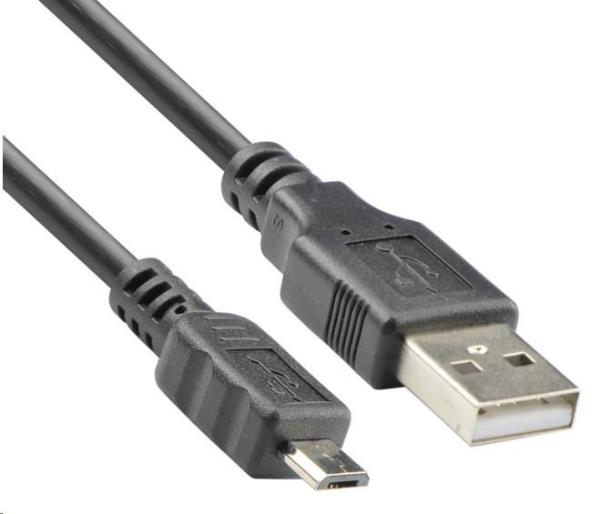 Kábel PREMIUMCORD Micro USB 2.0,  A-B 1, 5 m kábel určený na rýchle nabíjanie