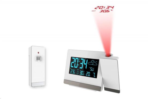 TechnoLine WT 549 - meteorologická stanice s projekcí a měřením vnitřní a vnější teploty1