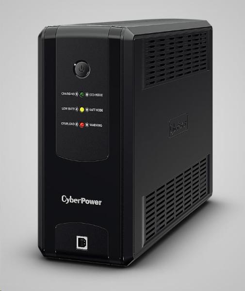 CyberPower UT GreenPower Series UPS 1050VA,  630W,  nemecké zásuvky SCHUKO