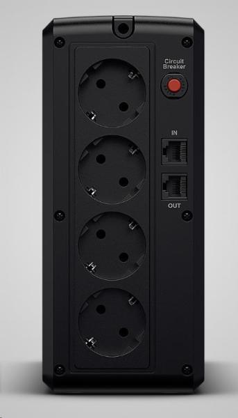 CyberPower UT GreenPower Series UPS 1050VA, 630W, nemecké zásuvky SCHUKO1