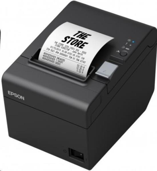 Epson TM-T20III, USB, RS232, 8 bodov/ mm (203 dpi), rezačka, čierna