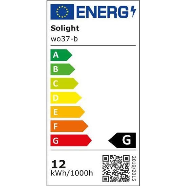 Solight LED stolní lampička stmívatelná, 12W, volba teploty světla, USB, černý lesk3