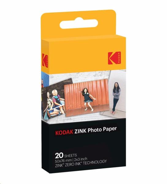 Kodak Zink - fotografický papier 2x3 20 balení
