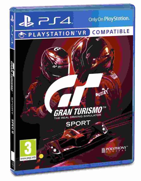 SONY PS4 hra Gran Turismo Sport Spec II1