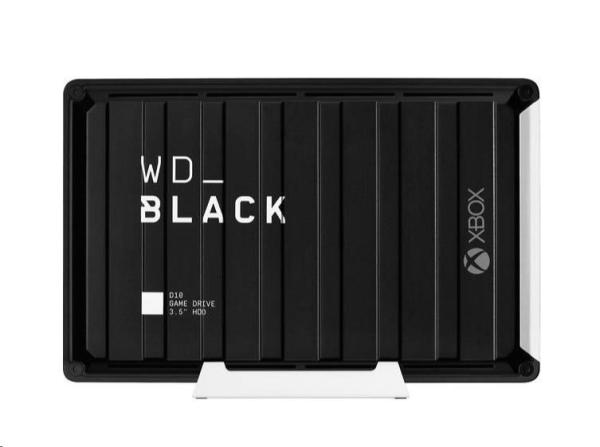 Herný disk WD BLACK D10 12TB pre XBOX,  BLACK EMEA,  3.5",  USB 3.24
