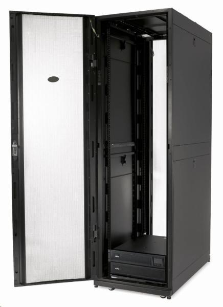 Skriňa APC NetShelter SX 45U 750 mm široká x 1070 mm hlboká s bočnicami čierna0