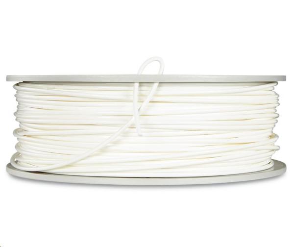 VERBATIM Filament pre 3D tlačiarne PLA 2.85mm,  126m,  1kg biela (OLD model 55277)2