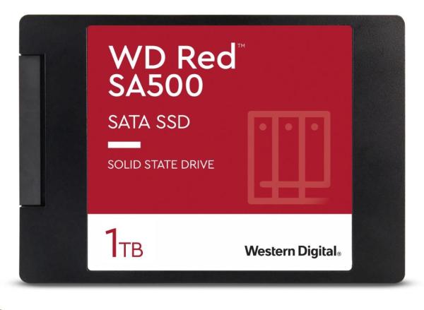 WD RED SSD 3D NAND WDS100T1R0A 1TB SATA/ 600,  (R:560,  W:530MB/ s),  2.5"