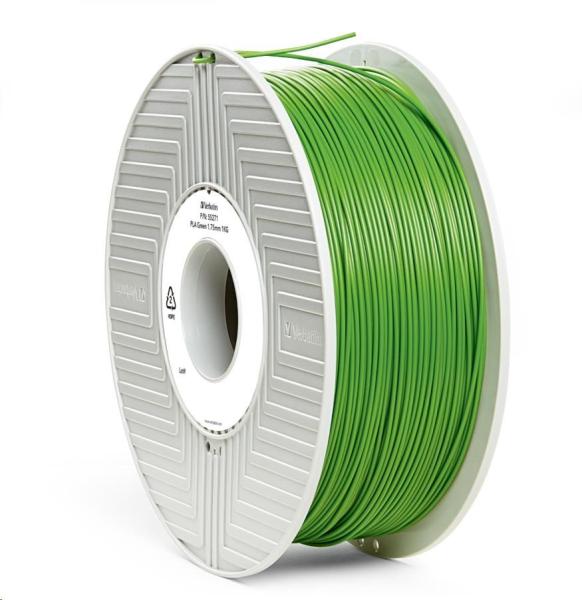 VERBATIM Filament pre 3D tlačiarne PLA 1.75mm,  335m,  1kg zelená NOVINKA 2019(OLD PN 55271)2