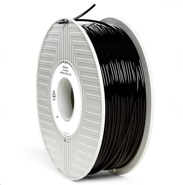 VERBATIM Filament pre 3D tlačiarne ABS 2.85mm,  152m,  1kg čierna (OLD PN 55018)1