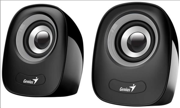 Reproduktory GENIUS SP-Q160 Iron Grey,  2.0,  6 W,  napájanie USB,  3, 5