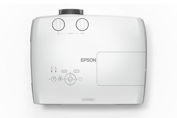 EPSON projektor EH-TW7000,  4K,  16:9,  3000ANSI,  40000:1,  USB 2.0,  HDMI,  Bluetooth,  5000h durability2