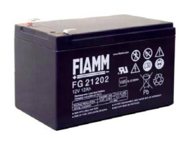 Batéria - Fiamm FG21202 (12V/ 12, 0Ah - Faston 250),  životnosť 5 rokov