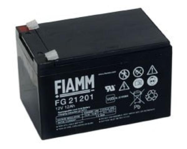 Batéria - Fiamm FG21201 (12V/ 12, 0Ah - Faston 187),  životnosť 5 rokov