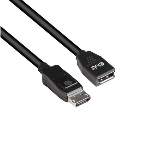 Club3D Predlžovací kábel DisplayPort 1.4 8K 60Hz DSC 1.2 HBR3 HDR obojsmerný (M/ F),  3m1