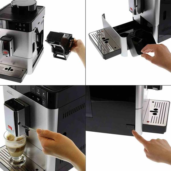 Melitta Passione One Touch automatický kávovar,  1400 W,  15 bar,  mléčný systém,  vestavěný mlýnek,  displej6