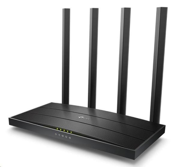 TP-Link Archer C80 OneMesh/ EasyMesh/ Aginet WiFi5 router (AC1900,  2, 4GHz/ 5GHz,  4xGbELAN,  1xGbEWAN)1