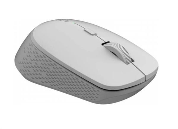 Myš RAPOO M300 Silent Wireless Optical Mouse,  Multi-mode: 2.4 GHz,  Bluetooth 3.0 & 4.0,  Sivá0