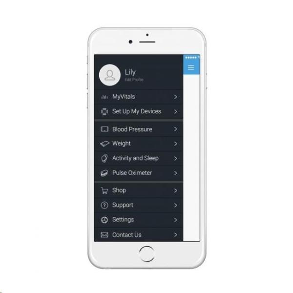 iHealth TRACK KN-550BT měřič krevního tlaku7