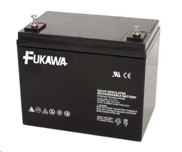 Batéria - FUKAWA FWL 75-12 (12V/ 75Ah - M6),  životnosť 10 rokov