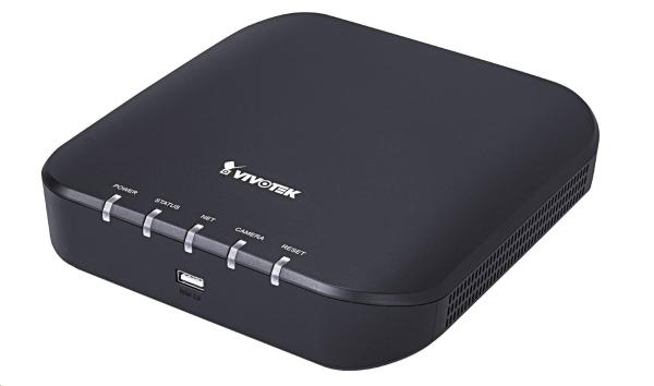 Vivotek RX9401, 16x video vstup (RJ-45), max 3840x2160 (4KUHD) až 30sn/s,H.265/H.265, ONVIF, HDMi,2*USB 2.0,DC 12V/1,5A