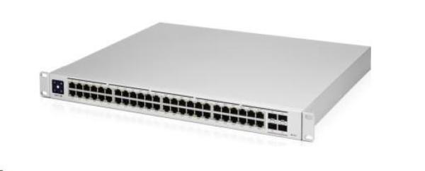 UBNT UniFi Switch USW-Pro-48-POE Gen2[48xGigabit,  600W PoE+ 802.3at/ af/ bt,  4xSFP+,  176Gbps]