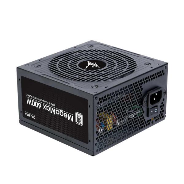 Napájací zdroj ZALMAN ZM600-TXII MegaMax,  600 W,  80 PLUS0