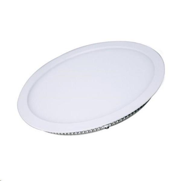 Solight LED mini panel CCT,  podhledový,  24W,  1800lm,  3000K,  4000K,  6000K,  kulatý