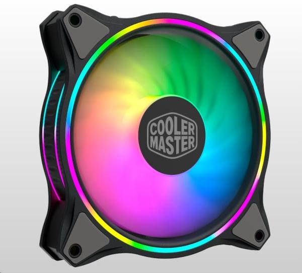 Ventilátor Cooler Master Master Fan MF120 HALO 3v1,  Dual Loop aRGB,  120x120x25mm0