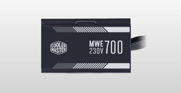 Cooler Master zdroj MWE White 700W V2,  120mm,  80+2
