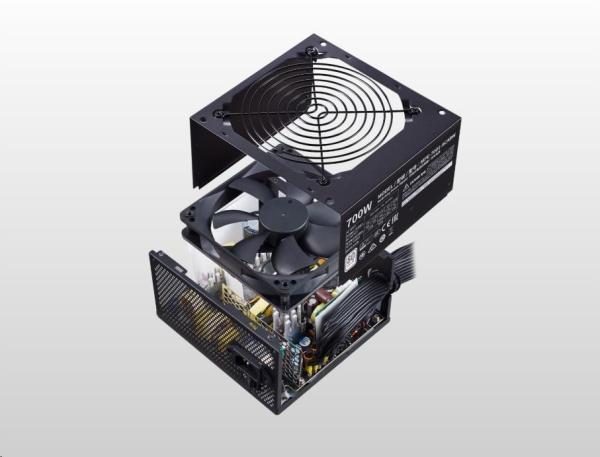Cooler Master zdroj MWE White 700W V2,  120mm,  80+4