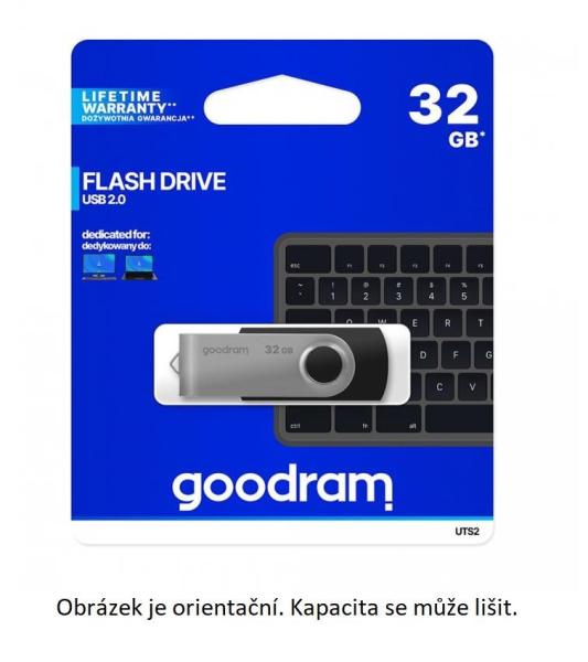 GOODRAM Flash disk 32GB UTS2, USB 2.0, čierna2