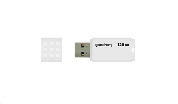 GOODRAM Flash disk 128 GB UME2,  USB 2.0,  biela2