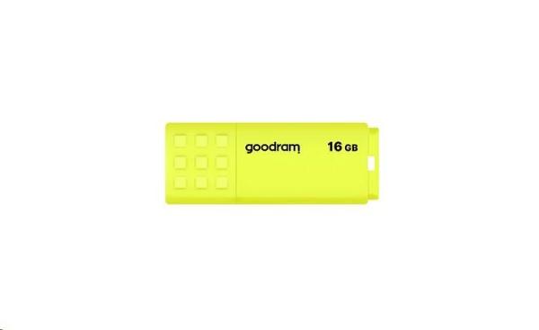 GOODRAM Flash disk 16GB UME2,  USB 2.0,  žltá2