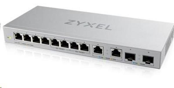 Zyxel XGS1010-12 v2, 12-Port Gigabit Unmanaged Switch with 8-Port 1G + 2-Port 2.5G + 2-Port SFP+