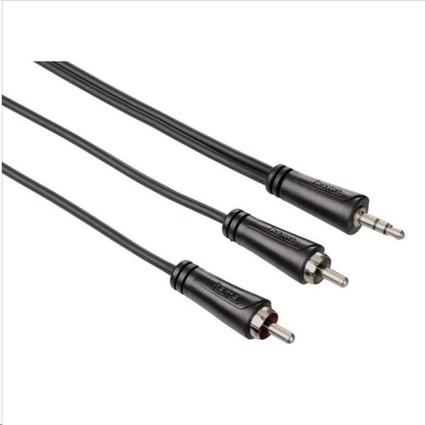 Hama audio kábel jack - 2 cinch,  1*,  5 m