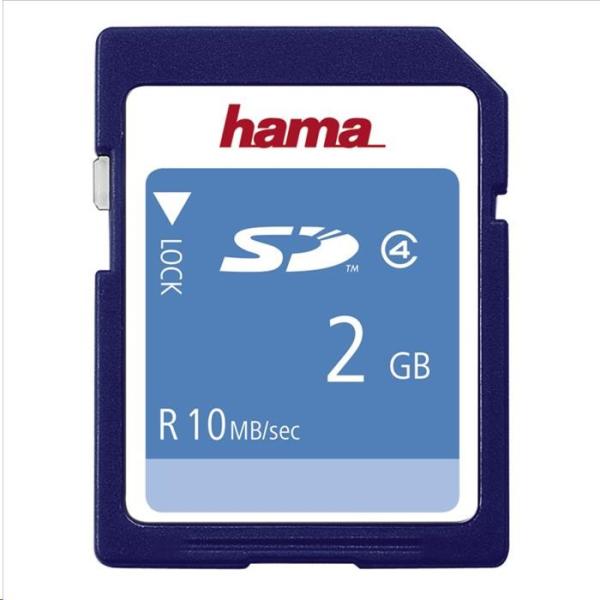 Pamäťová karta Hama SD 2 GB CLASS 4 10 MB/ s