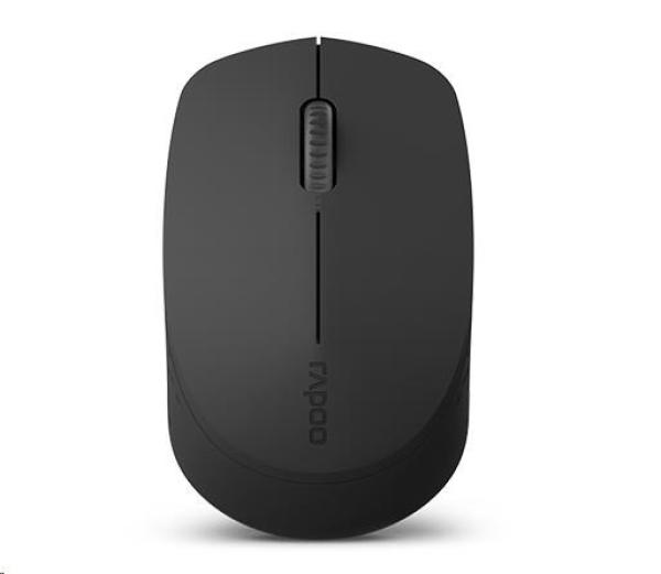 RAPOO Mouse M100 Silent Komfortná tichá viacrežimová myš,  tmavo šedá2