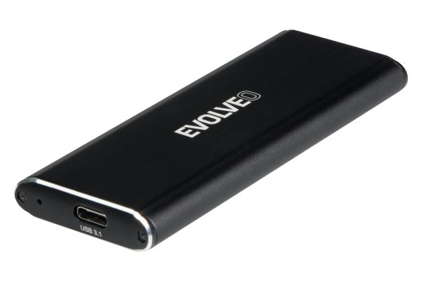 EVOLVEO Tiny N1,  10 Gb/ s,  externý rám NVME,  USB A 3.1