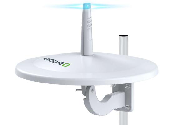 EVOLVEO Jade 3, aktivní venkovní anténa FM/ DAB+/ DVB-T2, filtr LTE, 4G, 5G
