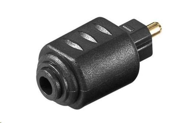 Adaptér PREMIUMCORD Optický konektor 3.5 mm samica - Toslink samec