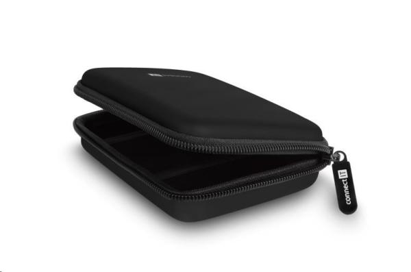 CONNECT IT HardShellProtect tvrdé ochranné puzdro pre 2, 5" HDD,  čierne2