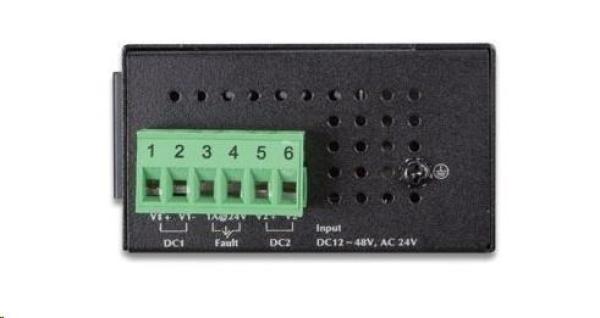 Planet ISW-800T,  switch,  8x 10/ 100Base-TX,  ESD,  DIN,  IP30,  -40~75°C1